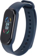 Smart Bracelet with Step Counter, Heart Rate Monitor and Sleep Monitor,  Waterproof, All Day Activity Tracking, USB Plug Charging