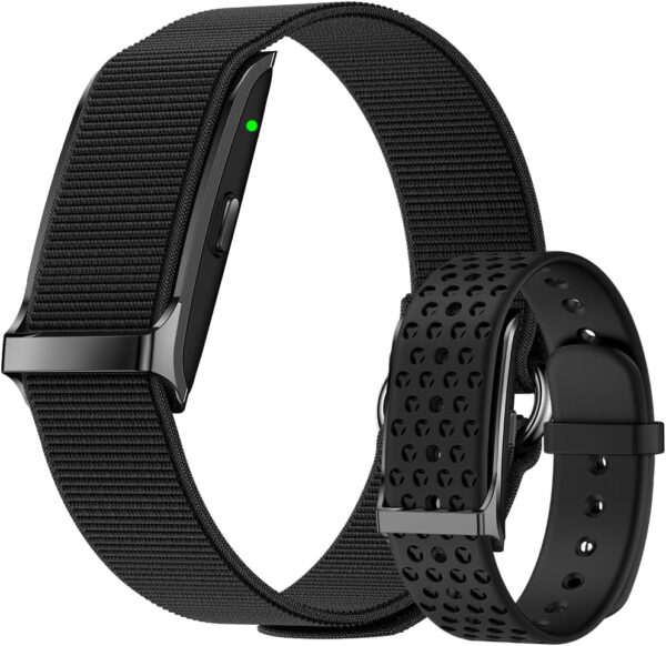 Smart Health Wristband for Men Women, Wearable Activity & Fitness Tracker with GPS, 100+ Sport Modes, Measuring Heart Rate, Health, Sleep, Stress,  Waterproof Health Tracker with Free App