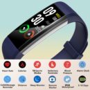 Fitness Tracker with Heart Rate Monitor, Activity Tracker Pedometer with Calorie Counter, Sleep Monitor, Smart Watch with  Waterproof Sports Bracelet for Women Men