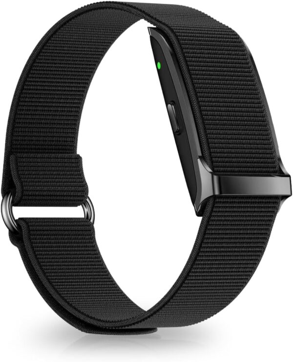 Smart Health Wristband, Fitness & Activity Tracker, One-Touch Measurement Function, Measuring Heart Rate, Sleep, Stress Health Data, 120+ Exercise Modes, Wearable Health Tracker with GPS