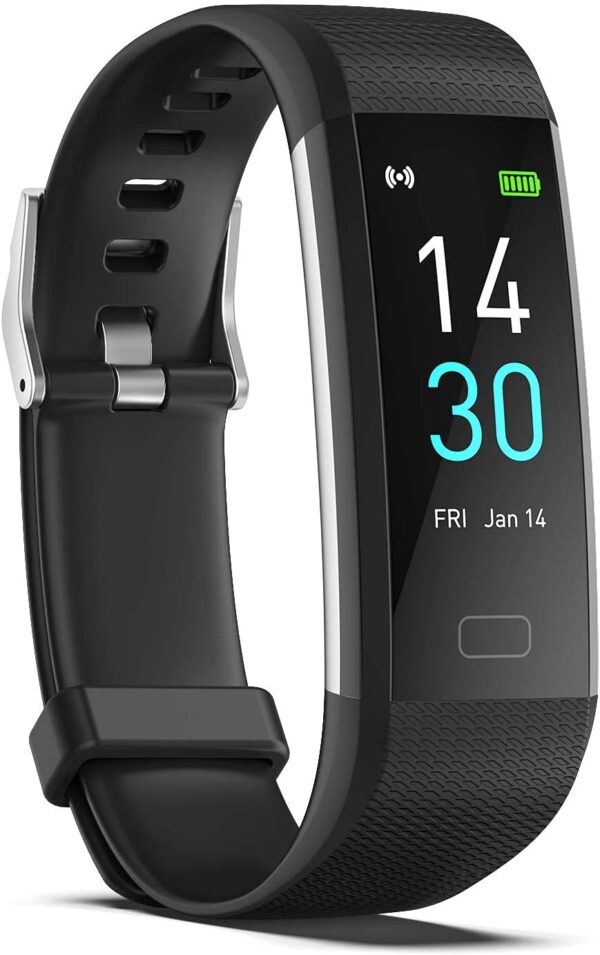 Fitness Tracker with Step Counter/Calories/Stopwatch, Activity Tracker with Heart Rate Monitor, , Health Tracker with Sleep Tracker, Smartwatch, Pedometer Watch for Women Men Kids