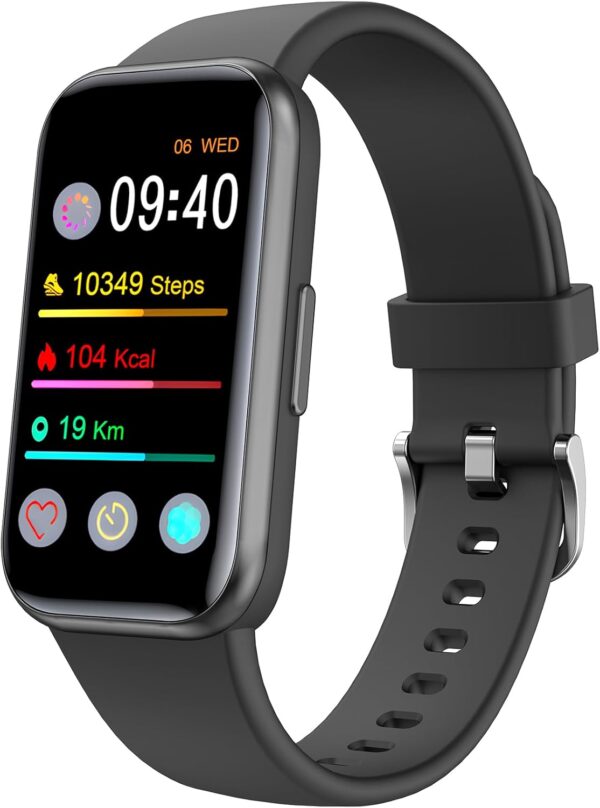 Fitness Tracker with Blood Oxygen, 24/7 Heart Rate and Sleep Tracking,  Waterproof Activity Sport Health Tracker Smart Watch with Step Counter Pedometer for Women Men