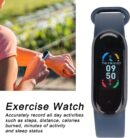 Smart Bracelet with Step Counter, Heart Rate Monitor and Sleep Monitor,  Waterproof, All Day Activity Tracking, USB Plug Charging